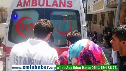 Yangın Can Pazarı Bebekler ve Aileler Mahsur Kaldı