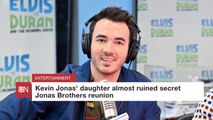 Kevin Jonas' Daughter Almost Spilled The Beans