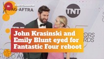 John Krasinski And Emily Blunt Could Be Superheroes