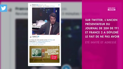 Bruno Masure : absent des 70 ans du JT de France 2, il s'agace sur Twitter