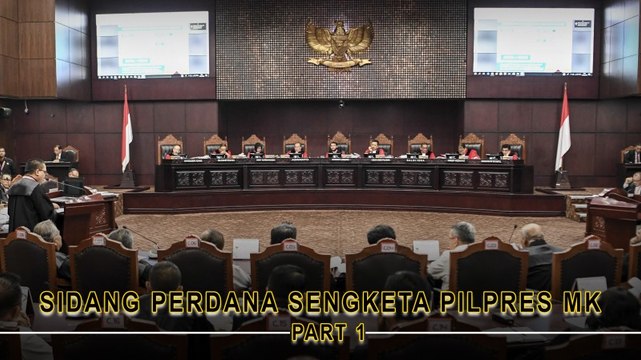 Highlight Sidang Perdana Sengketa Pilpres 2019 Part 1