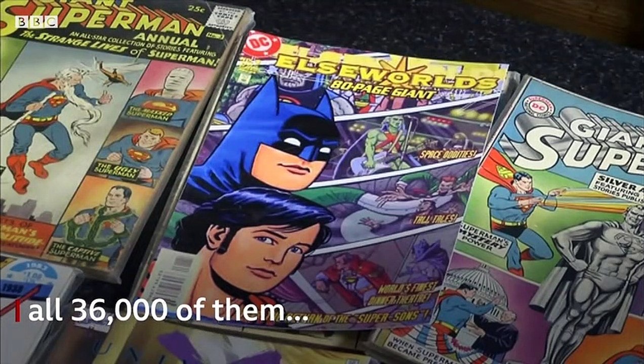 Marvel and DC comics- Man sells $445,000 collection - BBC News