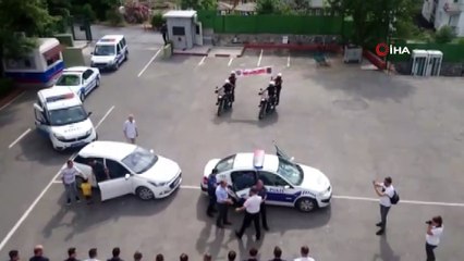 Şile’de İlçe Emniyet Müdürlüğünden Jandarma Komutanlığına sürpriz ziyaret