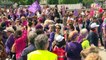 Huelga feminista en Suiza: mujeres reclaman igualdad salarial
