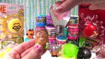 25 Mashems and Fashems Toys! Splat Balls, Angry Birds, Princesses