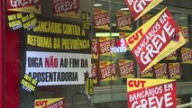 Protestos contra a reforma da previdência