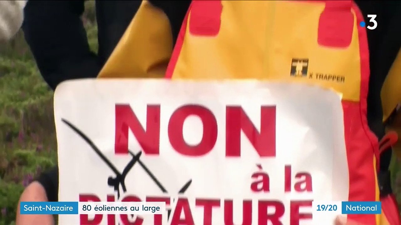 Saint-Nazaire : le premier parc éolien offshore lancé par François de Rugy