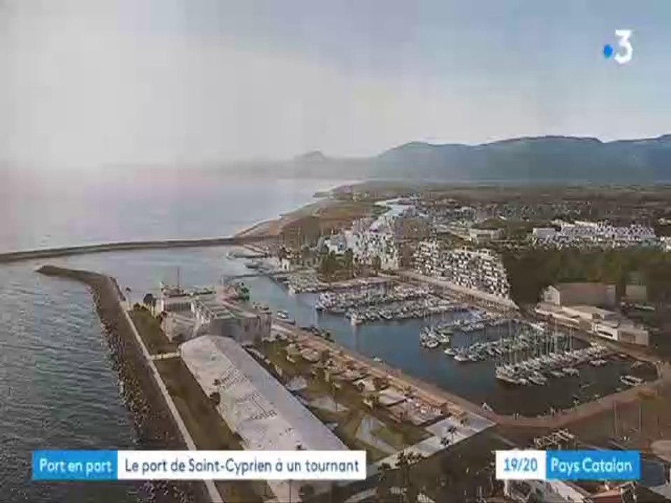 SAINT CYPRIEN 66750 :  LE PROJET DU NOUVEAU PORT UN PLOUF QUI COUTE