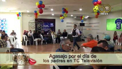 Agasajo por el Día del Padre en TC Televisión
