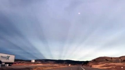 Stellar Sunset Rays