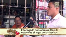 El Ab de Nebraska Caputi estuvo en el lugar de los hechos