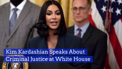 Kim K And Criminal Justice At The White House