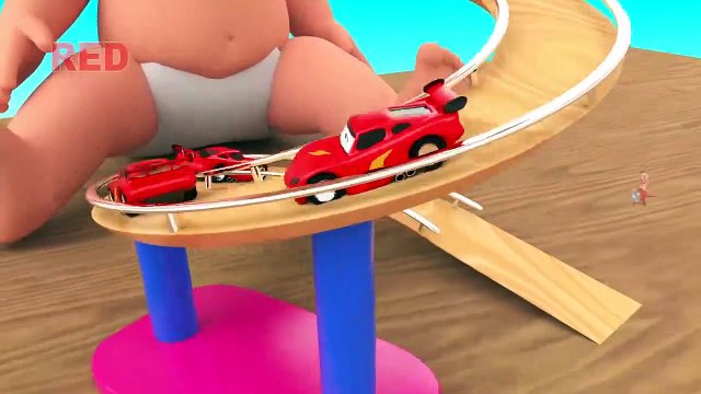 Elephant Cartoons Coloring with Color Balls 3D - Learn Colors for Children Kids with Color Elephants