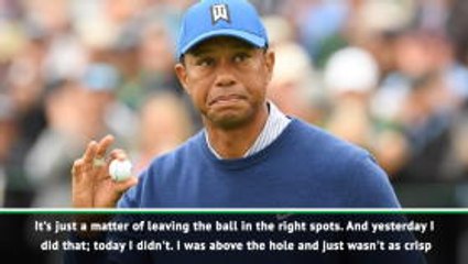 I just didn't put the ball in the right spots - Woods