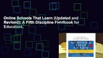Online Schools That Learn (Updated and Revised): A Fifth Discipline Fieldbook for Educators,