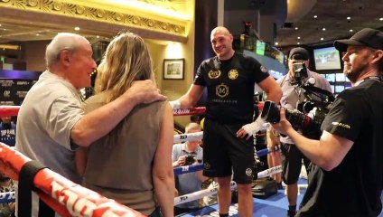 'YOU'RE THE SECOND COMING OF MUHAMMAD ALI & GEORGE FOREMAN' - TYSON FURY IS TOLD BY BOB ARUM