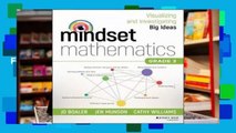 About For Books  Mindset Mathematics: Visualizing and Investigating Big Ideas, Grade 3  For Kindle