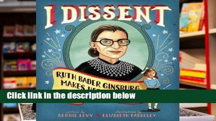 Best product  I Dissent: Ruth Bader Ginsburg Makes Her Mark - Debbie Levy