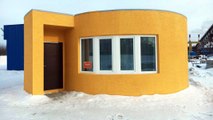 House Built by 3D Printer in 24 Hours