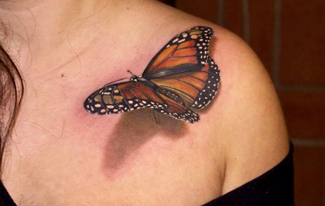 Most Amazing 3-D Tattoos