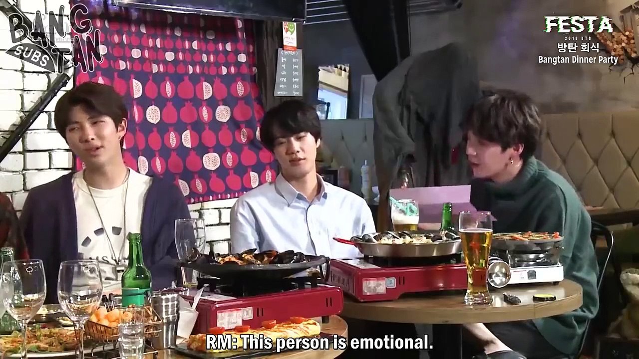 ENG SUB Bangtan Dinner Party 2018 BTSF ESTA