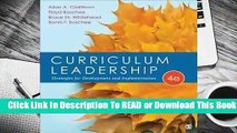 Full E-book Curriculum Leadership: Strategies for Development and Implementation  For Free