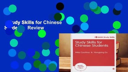 Study Skills for Chinese Students  Review