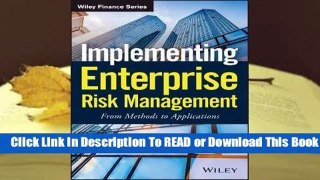 [Read] Enterprise Risk Management  For Trial