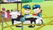 Sidewalk Cops Cartoon - Cops and Donuts | LBB TV Cartoons and Kids Songs | Kids Cartoons