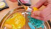 Pink vs Blue vs Yellow - Mixing Makeup Eye shadow Into Slime! Special Series Satisfying Slime Video