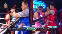แก้วฟ้า ดีเคมวยไทยยิมส์ Vs แอ่นแอ้น ศิษย์ชาญสิงห์ | PPTV Muay Thai Fight Night | 18 มิถุนายน 2559