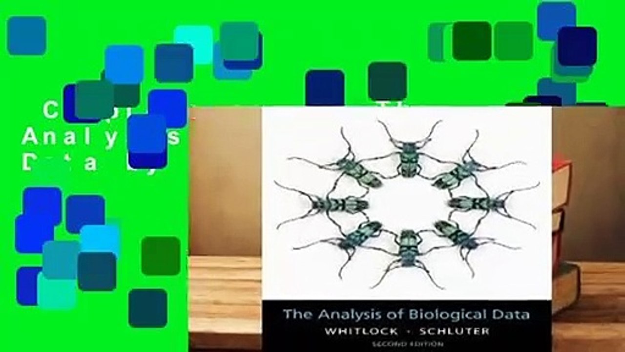 Complete acces  The Analysis of Biological Data by Michael Whitlock