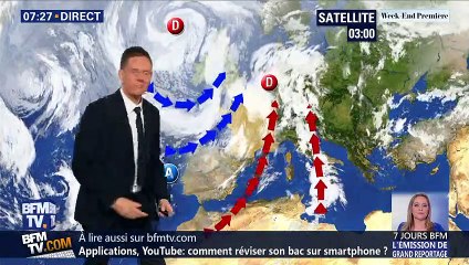 La météo pour ce samedi 15 juin 2019