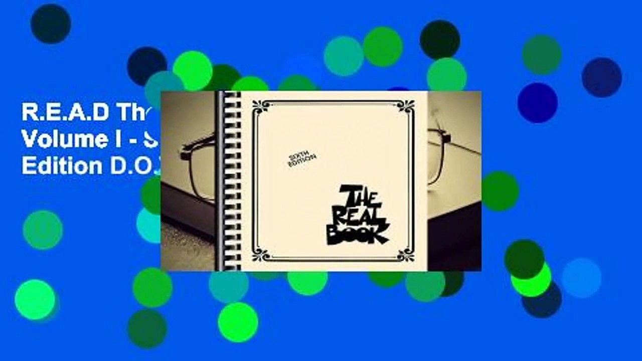 R.E.A.D The Real Book - Volume I - Sixth Edition: C Edition D.O.W.N.L.O.A.D