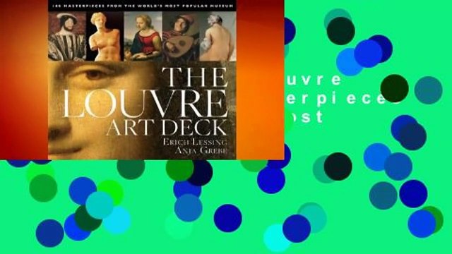 [MOST WISHED] Louvre Art Deck: 100 Masterpieces from the World's Most Popular Museum