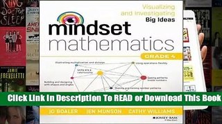 Full version  Mindset Math, Grade 4  For Kindle