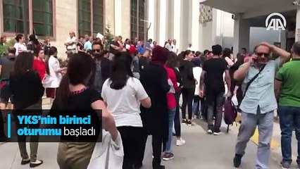 YKS'nin birinci oturumu başladı