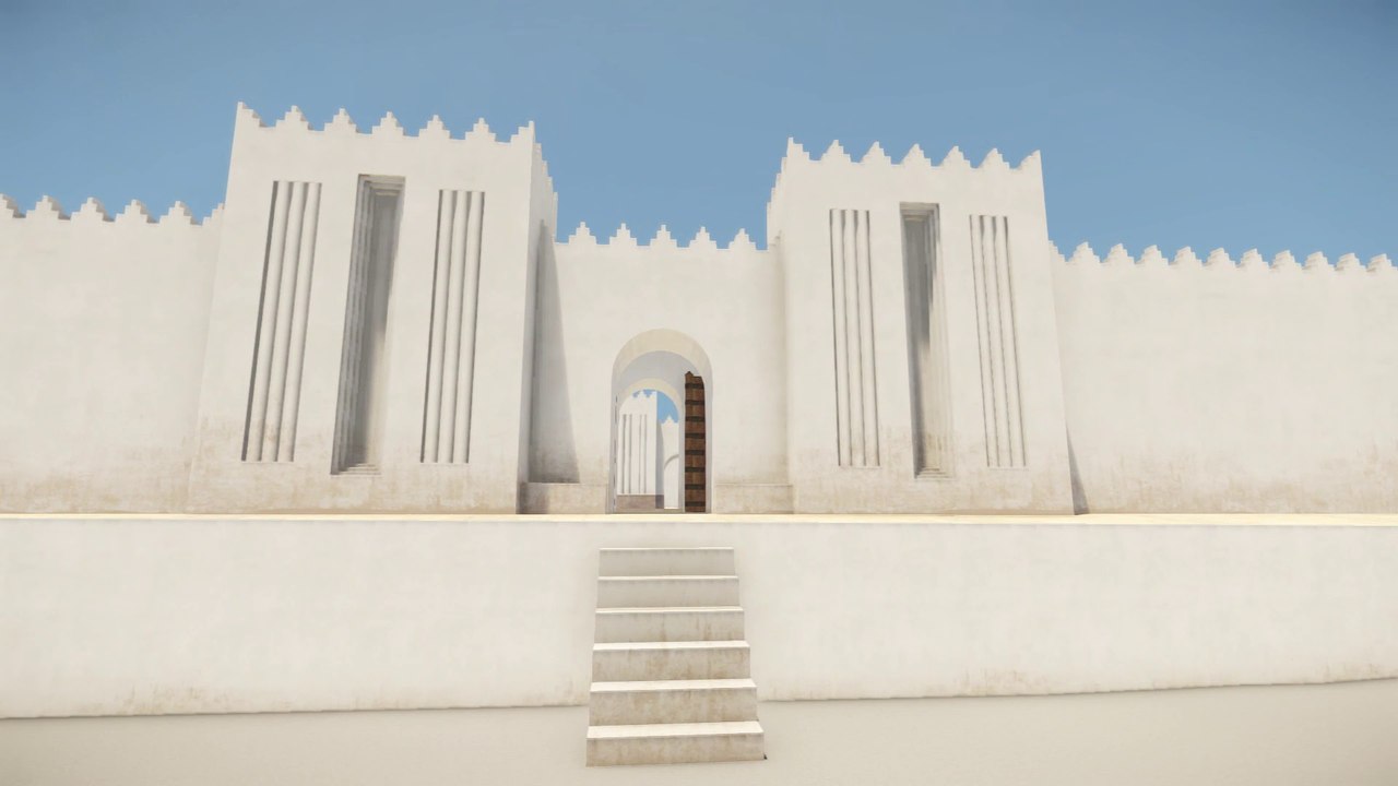 L'ezida de Nimrud. Restitution 3D