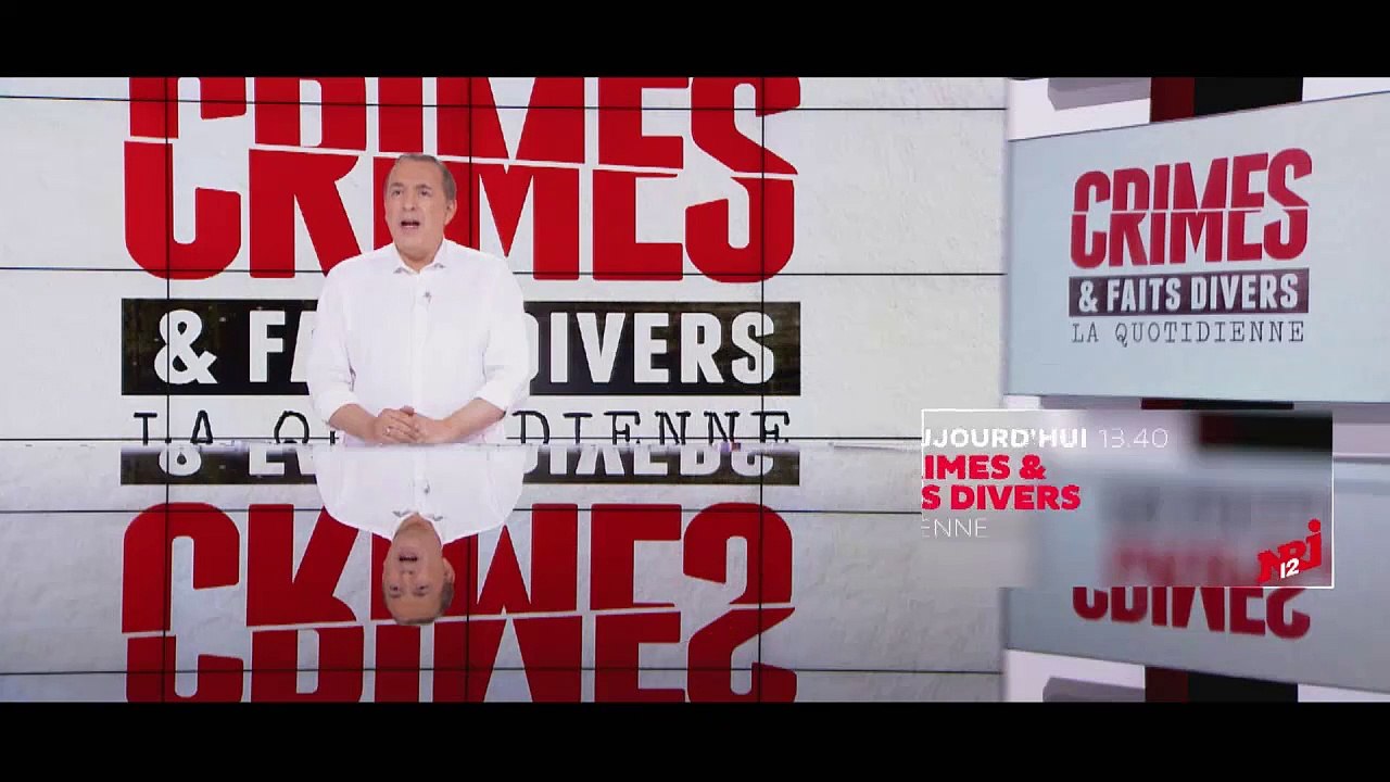 Crimes FD NRJ12 Lundi 17 juin 2019 Jean-Marc Morandini