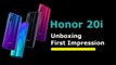 Honor 20i quick unboxing and first impressions