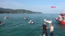 BARTIN Zıpkınla Balık Avı Türkiye Şampiyonası Amasra'da başladı