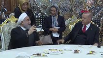 DHA DIŞ - Cumhurbaşkanı Erdoğan, İran Cumhurbaşkanı Hasan Ruhani ile görüştü