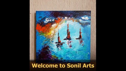 Basic Abstract Art Painting For Beginners