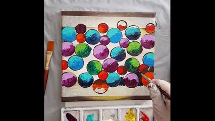 Abstract Art Acrylic Paints Super Easy for Beginners