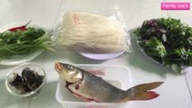 How to make - Steamed carp noodle