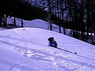 Olivier chute sur bosse(monstrueuse)