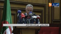 وزير العدل: جهاز القضاء أمام مسؤولية تاريخية