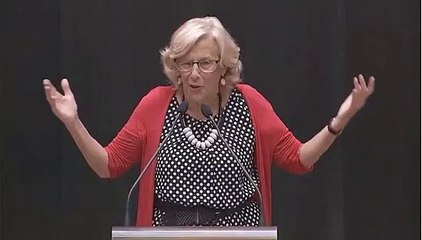 Manuela Carmena. "No es lo mismo lo de hoy que lo de hace cuatro años"