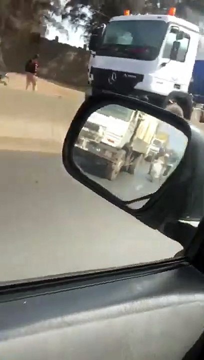 Accident spectaculaire sur l'autoroute a péage