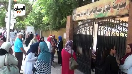 انهيار وإغماء طلاب الثانوية العامة لصعوبة الاستاتيكا